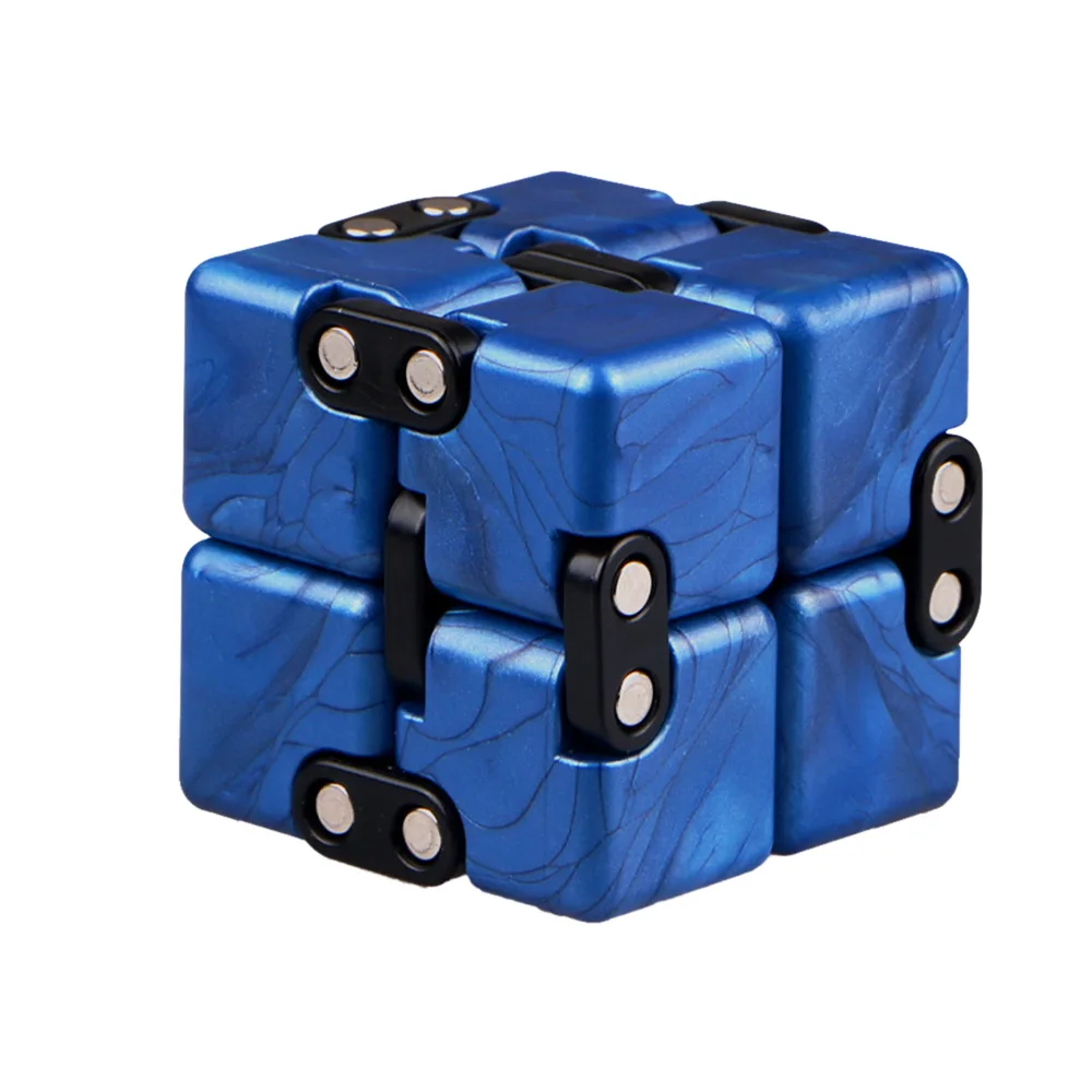Бесконечное игрушки Magic Cube убить время декомпрессии для того, чтобы уменьшить беспокойство игрушка-головоломка коричневого цвета и с квадратным носком для детей и взрослых