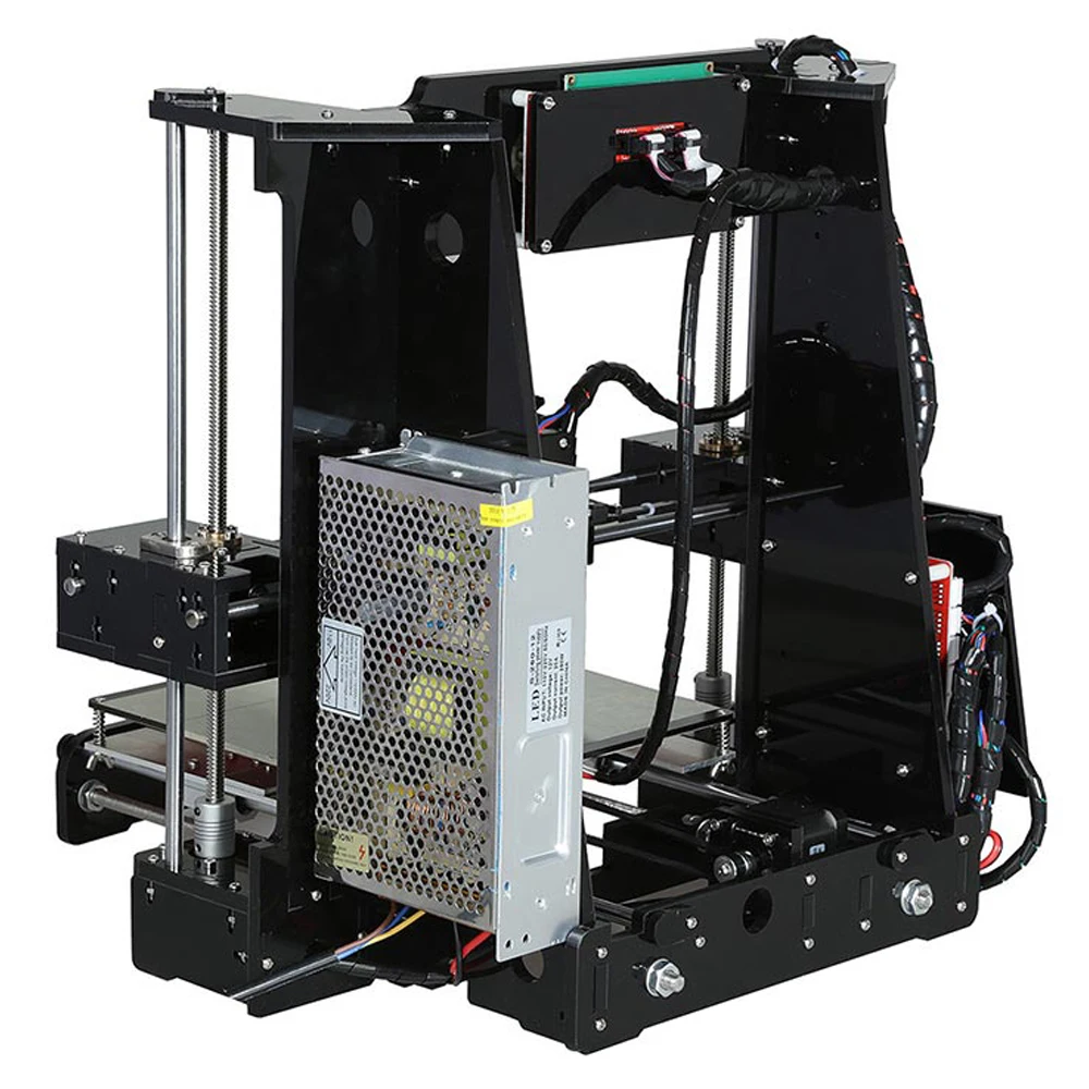 Anet A6 A6L авто-выравнивание DiY 3d принтер Высокая точность Reprap i3 DIY с нитью большой размер печати 220*220*250 мм