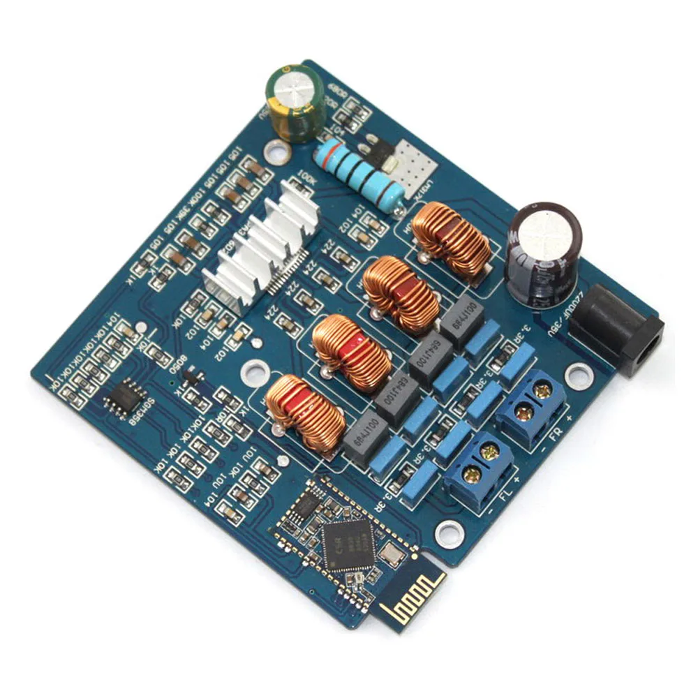 

Плата цифрового усилителя мощности TPA3116 Bluetooth (красная версия) YJ00276