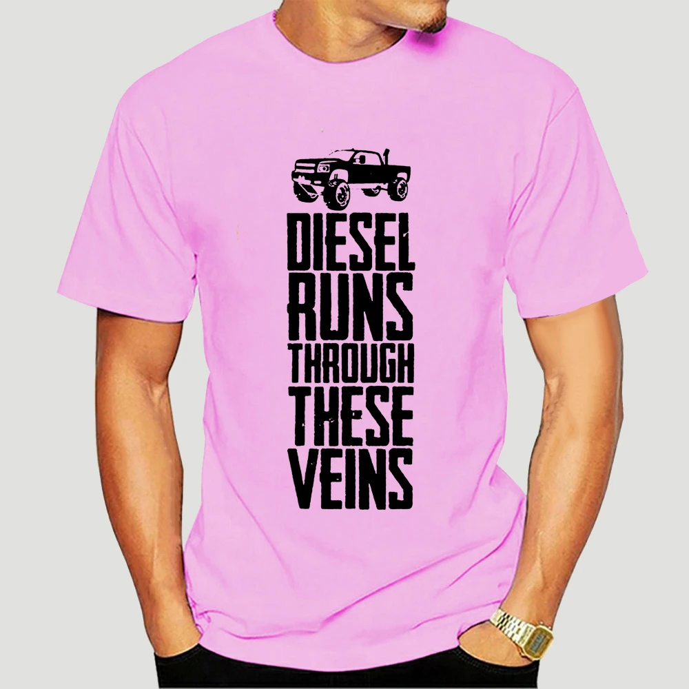 Staan voor Betrokken symbool Heren T shirt 2019 Nieuwste T shirts Diesel Loopt Door Deze Veins Truck T  shirt T shirt 6094K|T-shirts| - AliExpress