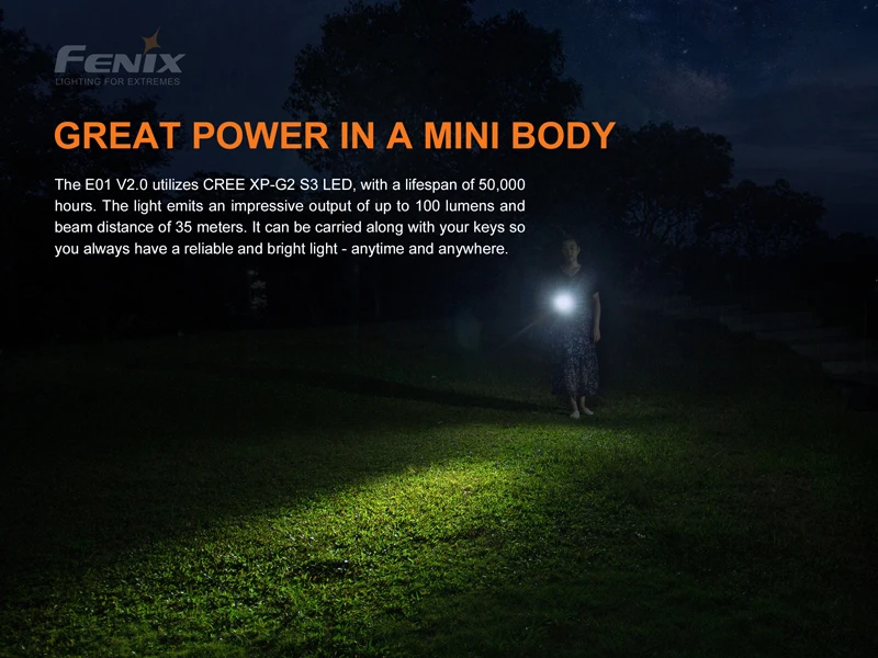 Fenix E01 V2.0 Mini Keychain Flashlight (11)