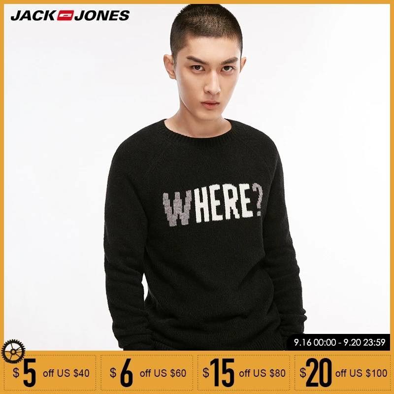 

jack Jones Men Autumn Winter wool sweater | 218324534