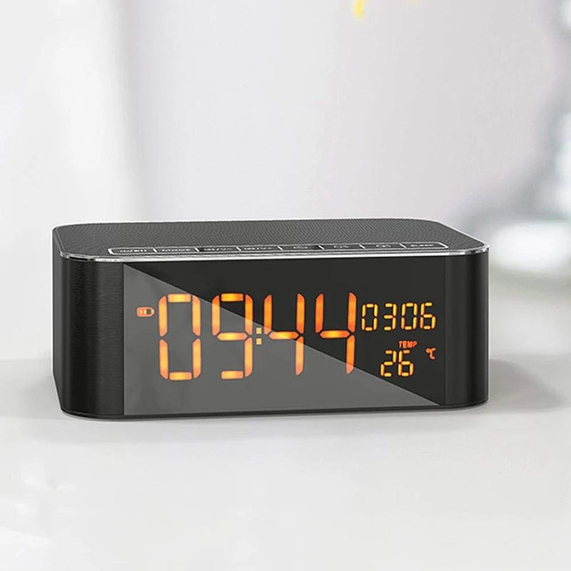 Dido Bluetooth динамик, Dido аудио Bluetooth динамик сабвуфер будильник fm-радио Tf карта(Dy32