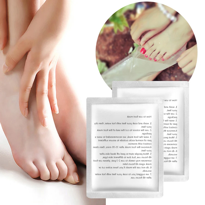 

Foot Care Tool Foot Patch Exfoliating Foot Mask Magic Skin Peeling Dead Skin Feet Mask Socks Sosu Socks for Pedicure Socks Cream