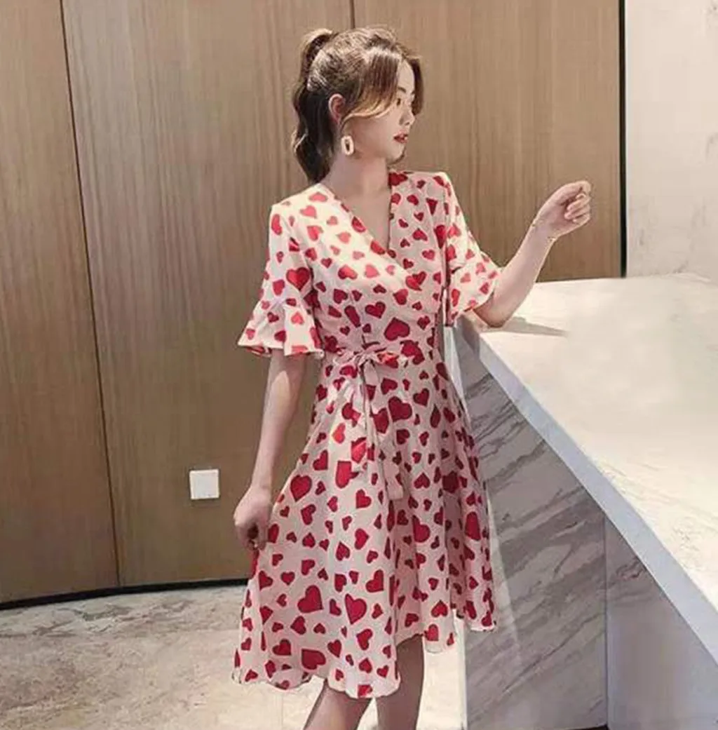 peach dresses for women