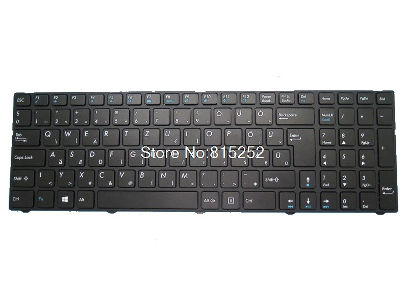 Teclado do Laptop para Medion Erazer P6681 Md60501 Md60607 Md60609 Md60608 Md60596 Md60597 Md60598 Md60814 Md6060 Alemão gr Hungria