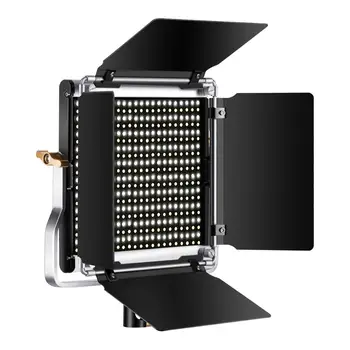 

Neewer Dimmable Bi-color 500 LED Video Light with Barndoor,U Bracket and Carry Bag for Studio,YouTube Outdoor Video Photography