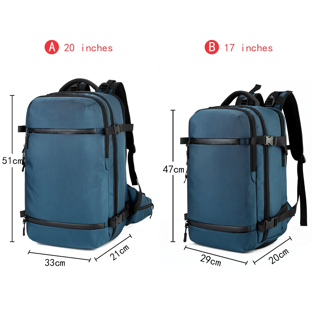 Рюкзак ozuko для мужчин, 15 дюймов, рюкзак для ноутбука, молодежная школьная сумка, вместительные багажные сумки, повседневный рюкзак, дорожная сумка, городской рюкзак