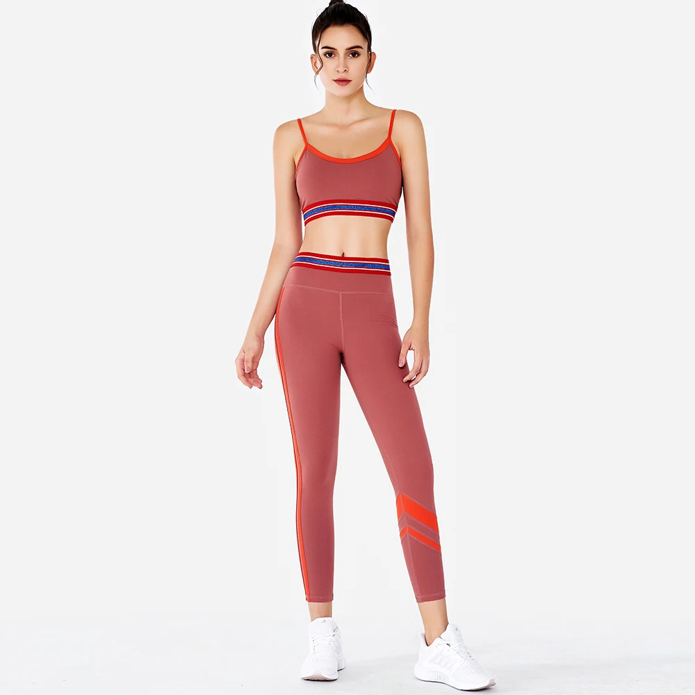 

Women Sexy Seamless Yoga Set Sports Bra and Leggings Jogging Gym Set Workout Sports Tights Fitness Sports Suit