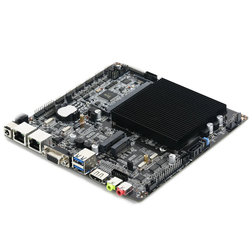  Realan Intel Celeron J1900L2 Prozessor Desktop Pc Mini Itx Motherboard Mit Zwei Lan Unterstützung D
