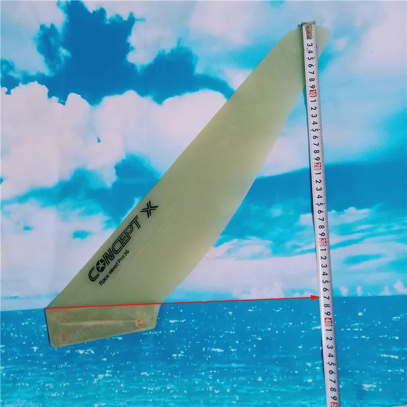36cm Для коробки для виндсерфинга fin kiteboards fin из стекловолокна G10 из эпоксидной смолы для серфинга плавники для виндсерфинга - Color: 36cm