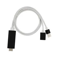 1080P Высокое разрешение видео аудио Преобразование HDMI кабель Plug And Play для iOS для Android зарядный кабель для HDTV мобильного телефона
