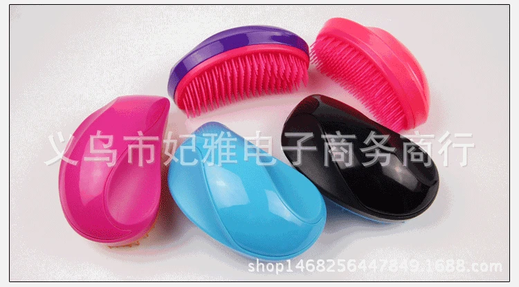 Новые продукты креативный массаж Tangle Teezer Черный и белый с узором Пластиковый TT Расческа анти-узел xi tou shu инструменты для волос