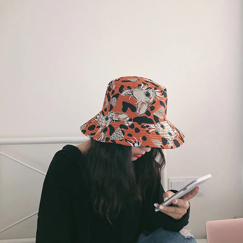 SAGACE Новая модная повседневная шапка Ms. Fisherman Двусторонняя клетчатая шляпа Солнцезащитная шляпа складная шляпа от солнца для улицы