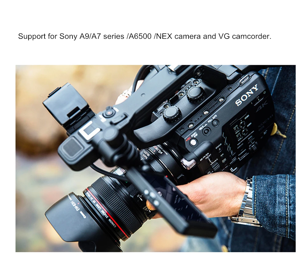 EF-NEX IV Автофокус адаптер объектива для Canon EOS EF EF-S объектив для sony E NEX полная Рамка A9 AII7 A7RII A7SII A6500 A6300