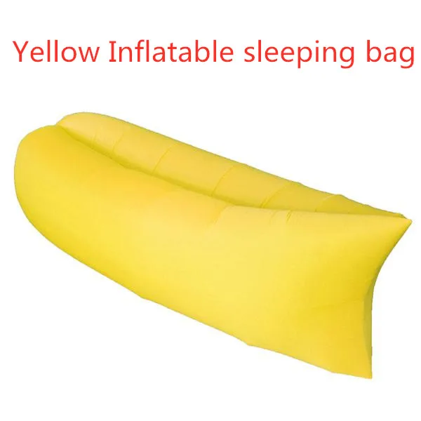 Yellow Уличный спальный мешок Сверхлегкий дизайн 75x210 см походный мешок для кемпинга портативный складной дорожный мешок наружные принадлежности Прямая поставка - Цвет: Yellow