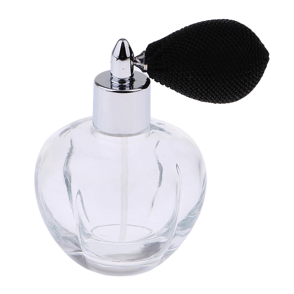 2pcs 100ml Vintage Crystal Style Refillable Perfume Atomizer Spray Bottle Travel Bottle Sprayer Decorative Case Wedding Favors