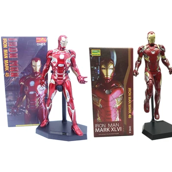 

12inch Crazy Toys Iron Man Mark XLVI Iron Man MK45 1/6 scale painted Figure Iron Man Mk46 Action Figure Model Toy Doll Gift