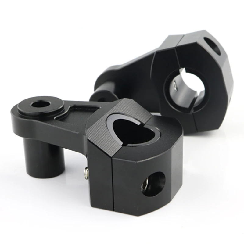 Для Honda Suzuki Yamaha KTM Triumph Kawasaki Универсальный 22 мм 7/" Мотоцикл CNC руль стояки ручка жир бар монтажный стояк