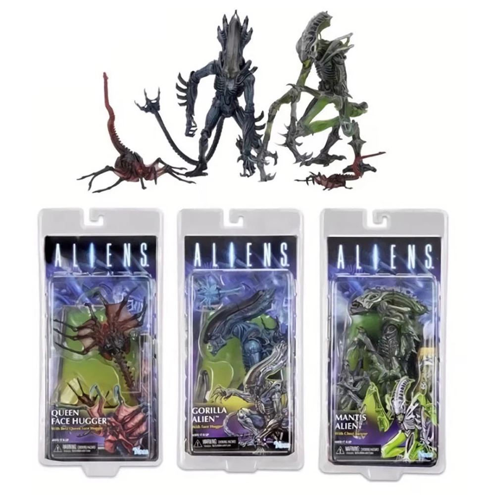 Фигура инопланетянин фигура хищника из серии Queen Face экшн-фигурка Hugger Mantis Gorilla Alien