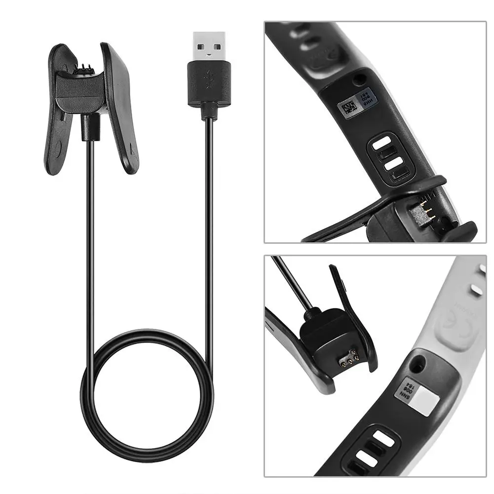 Для Garmin Vivosmart 4 Смарт зарядное устройство-Браслет usb кабель для зарядки клипса для кабеля зарядное устройство Сменное зарядное устройство 1 м/3,3 фута