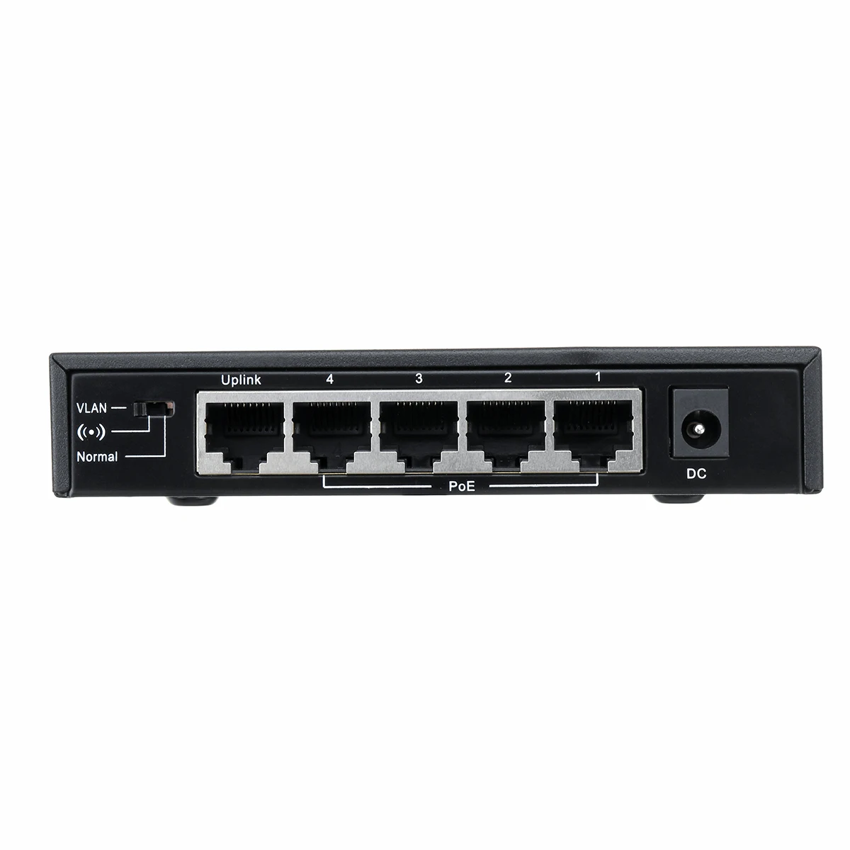 Сетевой коммутатор POE с 4 портами, быстрый Ethernet 100 Мбит/с, сетевой коммутатор, IEEE802.3af, стандартный настольный концентратор для ноутбука, для ip-камеры, NVR