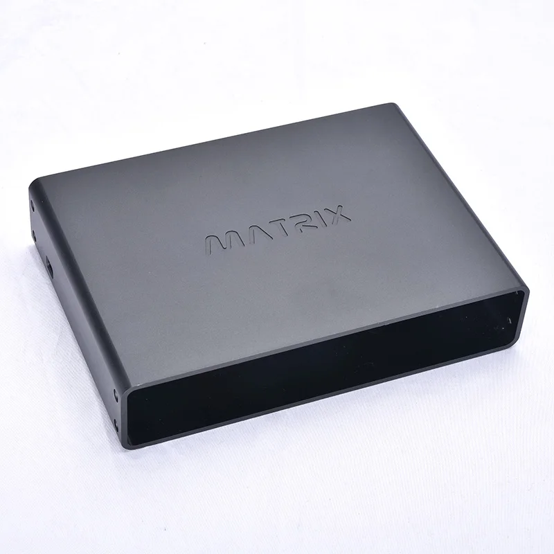 

KYYSLB 200X43X143mm Handled All Aluminum Alloy 2004 Box DIY Mono Amplifier Chassis Aluminum Chassis Amplifier Housing