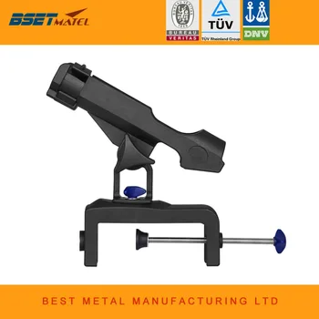 

Fishing Rod Rack Holders 360 Degree Adjustable Clamp On Removable Kayak Boat Support Pole Stand Bracket