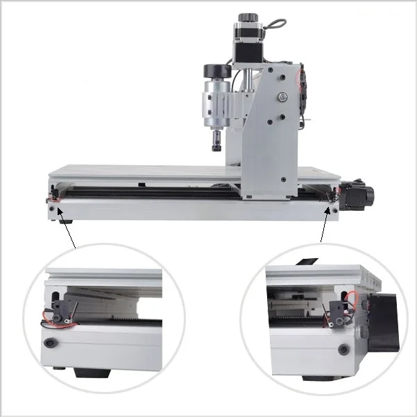 DIY Лазерный станок с ЧПУ DSP CNC 3040 500 Вт станок фрезерные станки, резьба 3 оси гравировальный станок 5.5WM лазерная головка цанговый деревянный концевой переключатель