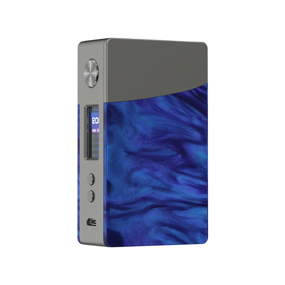 gun cobalt resin Geekvape NOVA 200 Вт TC бокс-мод с компактным размером и чипсетом, лучше всего сочетается с электронной сигаретой Cerberus Tank Vaping MOD VS Drag 2 - Цвет: gun cobalt resin