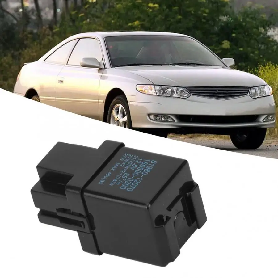 Мигалка реле сигнала поворота 81980-12070 подходит для TOYOTA Замена авто аксессуары автомобильные аксессуары защита безопасности прочный в использовании