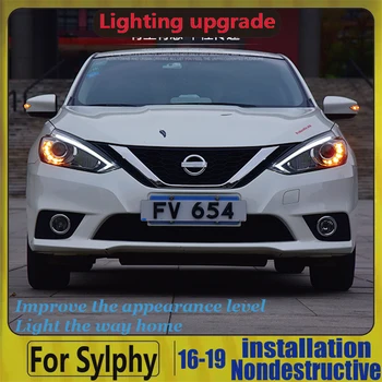 

For Nissan Bluebird Sylphy led headlight 2016-2019 LED light assembly