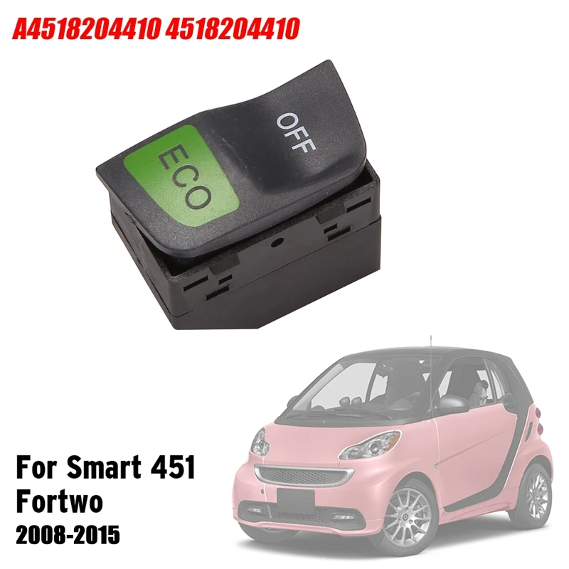 Car Start Stop Switch Eco Off Switch For Mercedesbenz Smart Fortwo 451