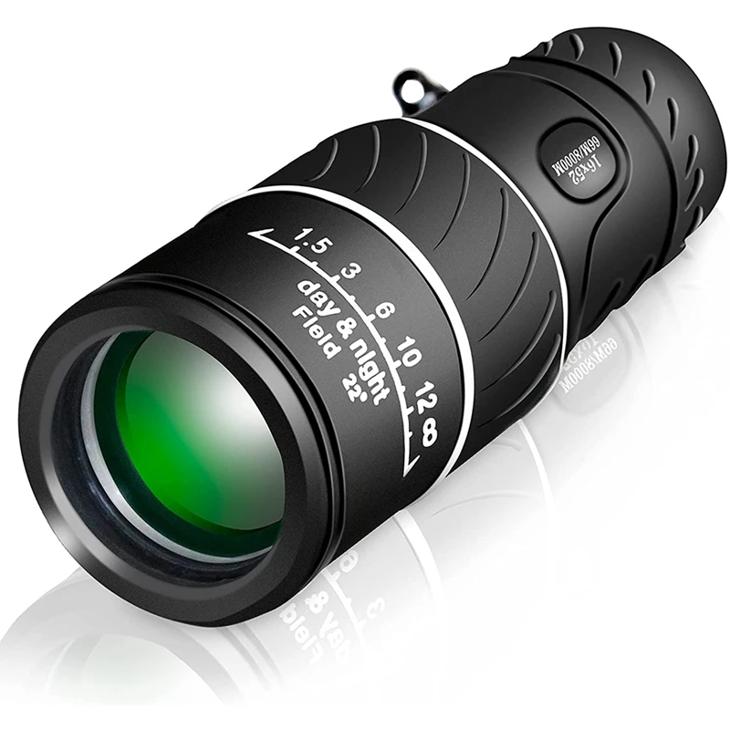 Waterproof 16X52 Monocular Dual Focus Optics Zoom Telescope Adjustable Mini Binoculars for Bird Watching Hunting | Компьютеры и офис
