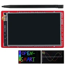 Sensor para arduino uno r3/mega, escudo de tela sensível ao toque, sensor de temperatura interna + caneta para arduino 2560 r3/leonardo