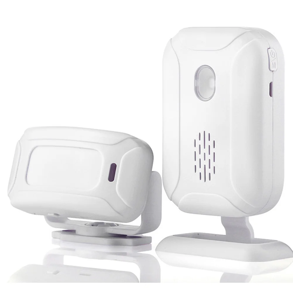 

Hotel Motion Sensor Entry Welcome Shop Home Wireless Doorbell Alarm Infrared Detector Multifunctional PIR ABS Office Night Light