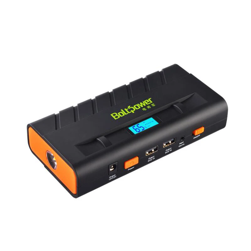 

13600mAh Portable HD Screen Dual USB Battery Charger Starting Device Petrol Diesel Car Jump Starter Battery Power Bank Booster