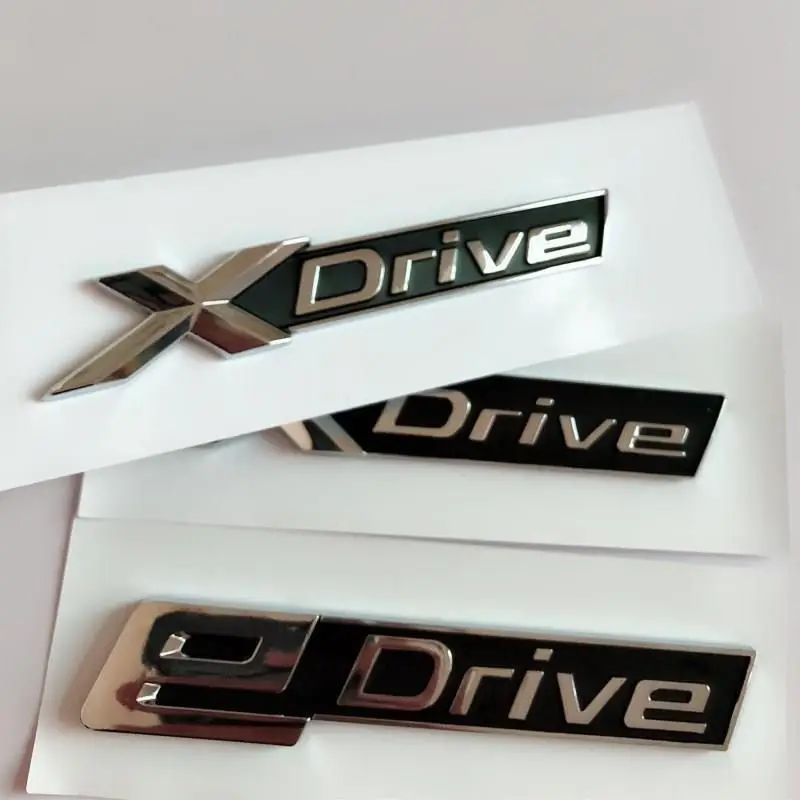Для BMW New XDrive EDrive SDrive Old XDRIVE крыло багажник эмблема значок X1 X3 X4 X5 X6 X7 Стайлинг