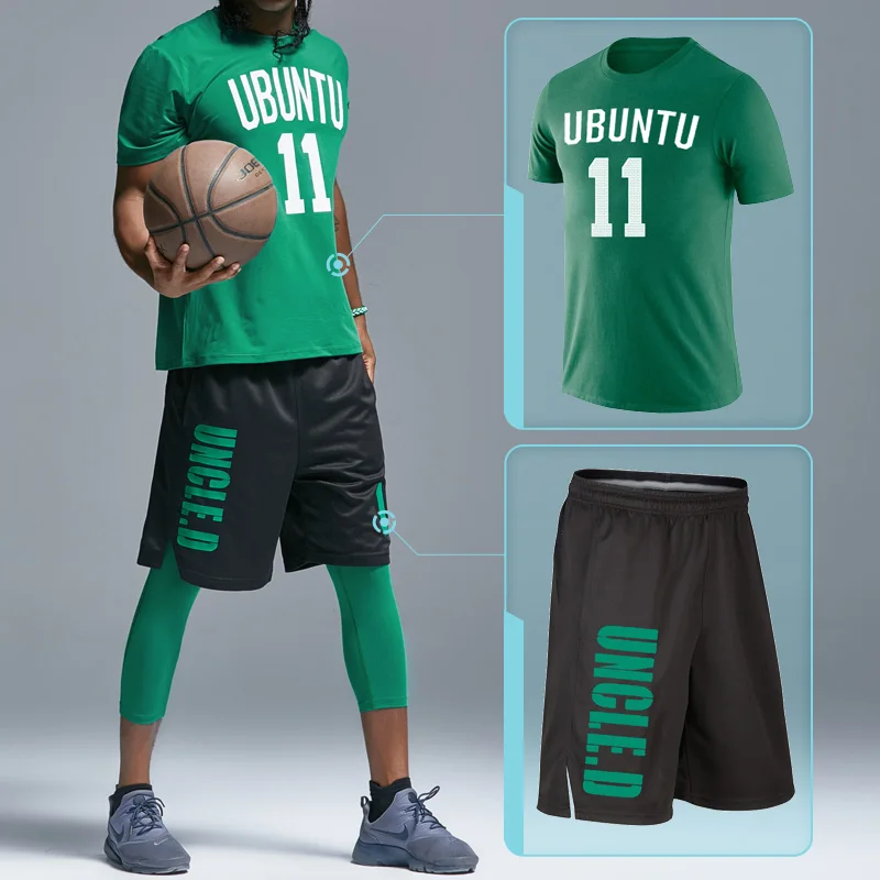 Баскетбольные шорты для мужчин Спорт на открытом воздухе, фитнес шорты быстросохнущие дышащие тренировочные свободные шорты