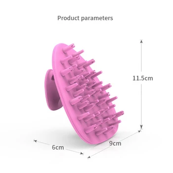 

2020 New Hair Scalp Massager Shampoo Brush Floriated Shower Comb For Deep Cleaning Hair Salon Tool Hair Brush New