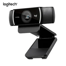 Logitech Pro C922 Автофокус встроенный поток веб-камера 1080p HD камера для потоковой записи