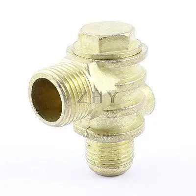 Замена 1/" PT мама 1/2" PT папа резьба латунный воздушный компрессор обратный клапан