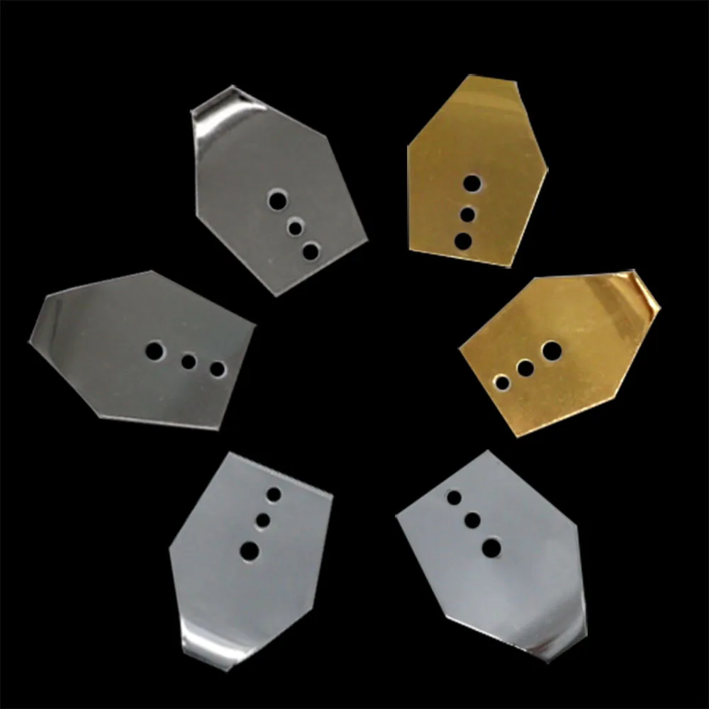 JonStar 20pcs/lot S/M/L Stainless Steel Swim Jig Blades M,Shakee Blades,Jig Dancer Blades Manufacture,Diy for jigs