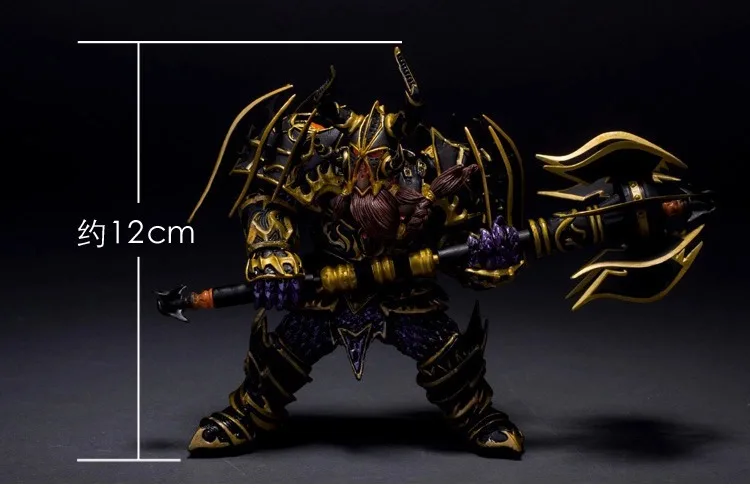 

World of Warcraft Garage Kit WOW Dwarf Warrior King of the Hill Toy Model Doll Birthday Gift