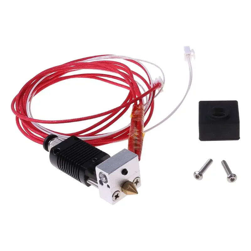 1 Набор 75 мм 24 в металлический Hotend Экструзионная головка комплект с 0 4 насадкой