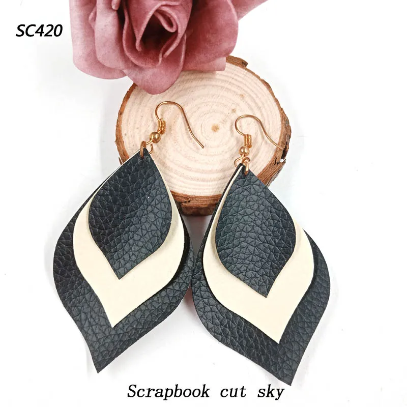 Earring-SC420 скрапбукинга срезанное небо и стальные деревянные штампы совместимы с большинством машин