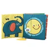 Soft Elephant Book Three-Dimensional Puzzle Early Education Tooth Tape Baby Cloth Books for Children Stuffed Plush Baby Book 29 4