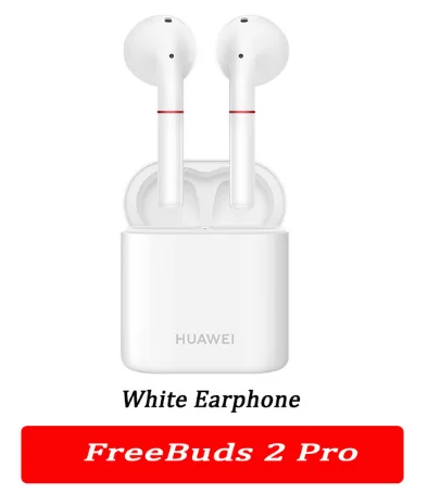 Huawe Freebuds 2 Pro Draadloze Hoofdtelefoon Hi-Fi водонепроницаемый IP54 кран контроллер Draadloze отправка Bluetooth 5,0 - Цвет: Белый