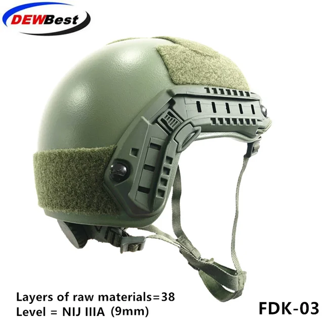 Nij iiia fast防弾ヘルメット米軍ヘルメットnij標準防弾ヘルメット軍事戦術ヘルメットレポート