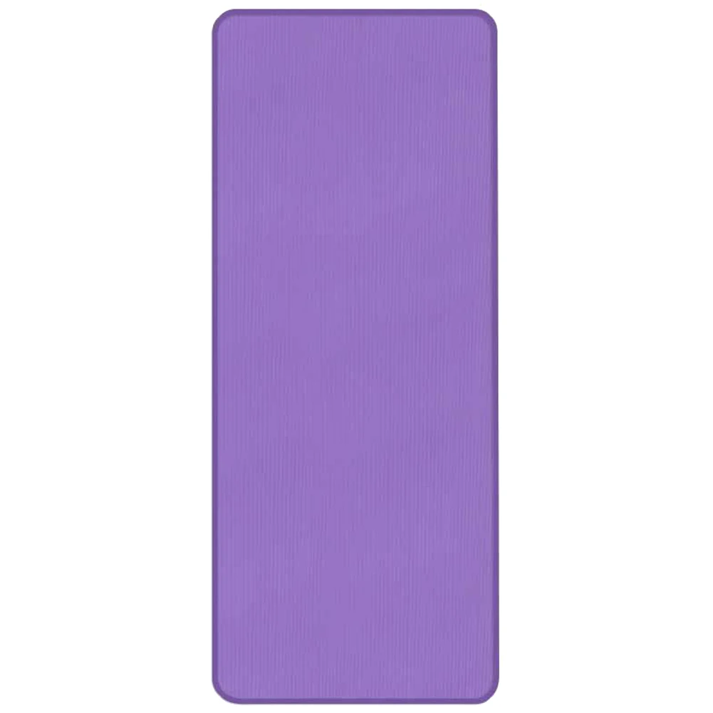 Purple Коврик для йоги нескользящий Экстра толстый спортивный коврик без запаха для фитнеса пилатеса упражнения для женщин и мужчин - Color: Purple